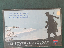 Carte  Militaire  Les Foyers Du Soldat , YMCA - Reggimenti