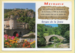 48. MEYRUEIS – Les Gorges De La Jonte / Multivues / Parchemin (voir Scan Recto/verso) - Meyrueis