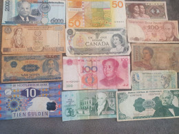 Set Of 15 Random Banknotes - Colecciones Y Lotes