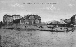 Nantes * Le Marché De La Petite Hollande Et Le Pont Maudit - Nantes