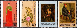 KOREA SOUTH 1986 ART: Modern Paintings, 3rd Issue, MNH Lot #2 - Modernos