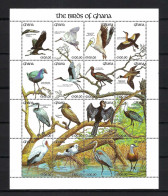 GHANA Ca. 1980: B&F Neufs** "OISEAUX" - Andere & Zonder Classificatie