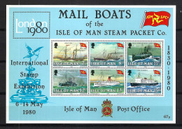 ISLE OF MAN Ca. 1980: B&F Neufs** "BATEAUX" - Boten