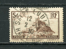 FRANCE - MONT St MICHEL - N° Yvert 260 Obli. Ronde De SAINT LOUIS De 1930 - Usados