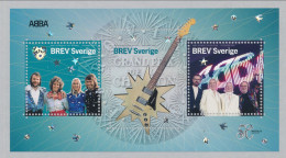 Sweden 2024. Facit # TBD. ABBA - 50 Years Of Waterloo. Souvenirsheet. MNH(**) - Nuevos