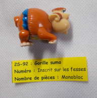 Kinder - Singe Karaté Gorille Sumo - 2S 092 - Sans BPZ - Monoblocs