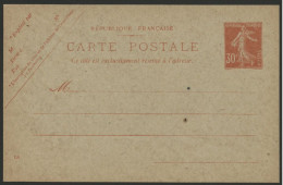 1921 Carte Neuve Type SEMEUSE 30 Ct N° 160 CP1 (M 1) Cote 75 € Date 128 - Standard Postcards & Stamped On Demand (before 1995)