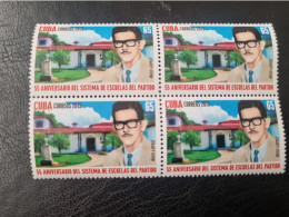 CUBA  NEUF    2015   ESCUELA  DEL  PARTIDO //  PARFAIT  ETAT  //  1er  CHOIX  // Bloc De 4 - Unused Stamps