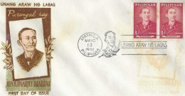 Postzegels > Azië > Filippijnen FDC Met 2 Postzegels 13-mayo-1962 (16984) - Philippinen