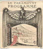 Bb // Vintage // Old French Movie Program / Programme Cinéma Le Signe De La Croix Cecil B.DE MILLE - Programas