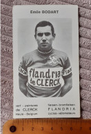 Emile Bodart Flandria De Clerck Format 7 X 12 Cm - Cyclisme