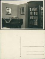 Wohnungen, Zimmer Innenansichten - Wohnzimmer Klavier 1922 Privatfoto - Non Classificati