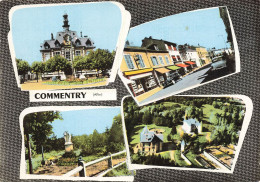 Commentry * Souvenir De La Commune * Cp 4 Vues - Commentry