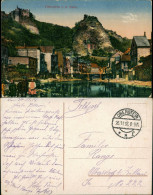 Ansichtskarte Idar-Oberstein Flusspartie 1918 - Idar Oberstein