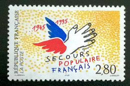 1995 FRANCE N 2947 SECOURS POPULAIRE FRANÇAIS - NEUF** - Ungebraucht