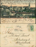 Ansichtskarte Bautzen Budyšin Stadt Fischergassew, Handcoloriert 1904 - Bautzen