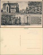 Ansichtskarte Kloster Lehnin 2 Bild: Die Weissagung 1922 - Lehnin