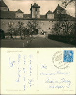 Augustusburg Erzgebirge  Augustusburg Gesamtansicht, DDR Postkarte 1958 - Augustusburg