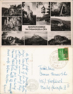 Schwäbische Alb Mehrbild-AK Ausflugsziele Ua. Burgen, Höhle, Teck Uvm. 1951 - Non Classificati