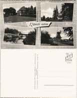 Ansichtskarte Remels Mehrbild-AK Dorf-Partie, Kirche, Mühle, Kanal 1960/1963 - Autres & Non Classés