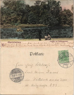 Ansichtskarte Charlottenburg-Berlin Parthie Im Schlossgarten 1903 - Charlottenburg