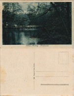 Postcard Misdroy Międzyzdroje Jordansee; Brücke 1928 - Pommern