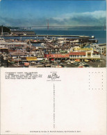 San Francisco FISHERMAN'S WHARF, Background Golden Gate Bridge, USA 1970 - Andere & Zonder Classificatie