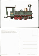 Tender-Lokomotive (1893) Eisenbahn Nach Zeichnung: Swoboda 1973 - Eisenbahnen