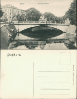 Ansichtskarte Tiergarten-Berlin Herkulesbrücke, Straße Häuser 1912 - Tiergarten