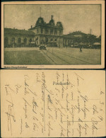 Ansichtskarte Mainz Bahnhof, Platz - Auto 1919 - Mainz