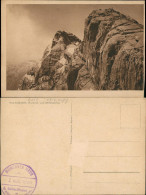 Ansichtskarte Berchtesgaden Watzmann Hocheck Und Mittelspitze 1920 - Berchtesgaden