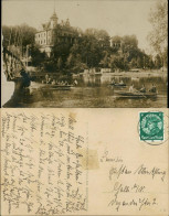 Ansichtskarte Grimma Gattersburg - Ruderboote, Fotokarte 1933 - Grimma