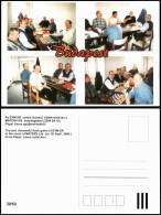 Budapest Schach-Spieler, Schach-Motiv-/Korrespondenzkarte (Chess) 2004 - Ungarn
