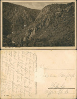 Ansichtskarte Treseburg Bodetal Harz Felsen Landschaft 1920 - Otros & Sin Clasificación