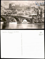 Ansichtskarte Heidelberg Morgensonne über Brücke 1963 - Heidelberg