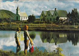 Iceland - Thingvellir , The Church And Farm 1971 Europa Cept - Iceland