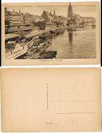 Ansichtskarte Frankfurt Am Main Panorama-Ansicht Partie Am Zoll Main 1920 - Frankfurt A. Main