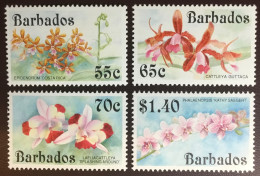 Barbados 1992 Orchids Flowers MNH - Orchideeën