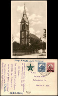 Makowa Makó Macǎu מאַקאָוו Ev. Templom 1917  Gel ESPERANTO Briefmarke Überdruck - Hongrie