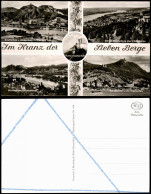 Ansichtskarte Königswinter Mehrbildkarte "Im Kranz Der Sieben Berge" 1960 - Königswinter