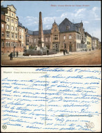 Ansichtskarte Mainz Grosse Bleiche Mit Neuem Brunnen. 1919 - Mainz