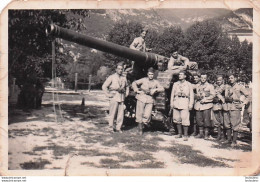PADOVA 1942  CANON DE 149/35  ARMEE ITALIENNE PHOTO ORIGINALE 9 X 6 CM - Guerra, Militares