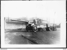 USINE ANSALDO CANON DE 149/40   ARMEE ITALIENNE TIRAGE PHOTO AVEC CACHET ANSALDO 18 X 13 CM - Guerra, Militares