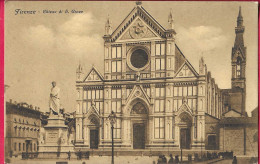 FIRENZE - CHIESA DI S. CROCE - FORMATO PICCOLO - ED. MUGNAINI -NUOVA - Firenze