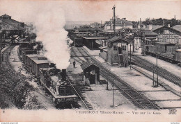 CHAUMONT VUE SUR LA GARE AVEC LE TRAIN - Chaumont