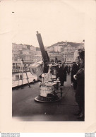 CROISEUR CLASSE TRENTO  TRIESTE ET CANON 39/40   ARMEE ITALIENNE PHOTO ORIGINALE 9 X 6 CM R1 - War, Military