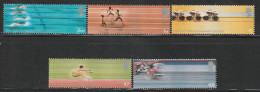 GRANDE BRETAGNE - N°2353/7 ** (2002)  Jeux Du Commonwealth - Unused Stamps