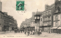 FRANCE -  Cherbourg - Vue Sur La Place De La Fontaine - L L - Animé - Vue Générale - Carte Postale Ancienne - Cherbourg
