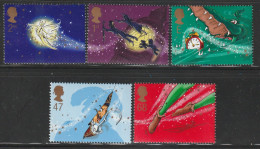 GRANDE BRETAGNE - N°2358/62 ** (2002)  Peter Pan - Unused Stamps