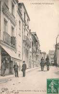 FRANCE - L'Auvergne Pittoresque - Chatel Guyon - Rue De La Poste- Animé - Vue Générale - Carte Postale Ancienne - Châtel-Guyon